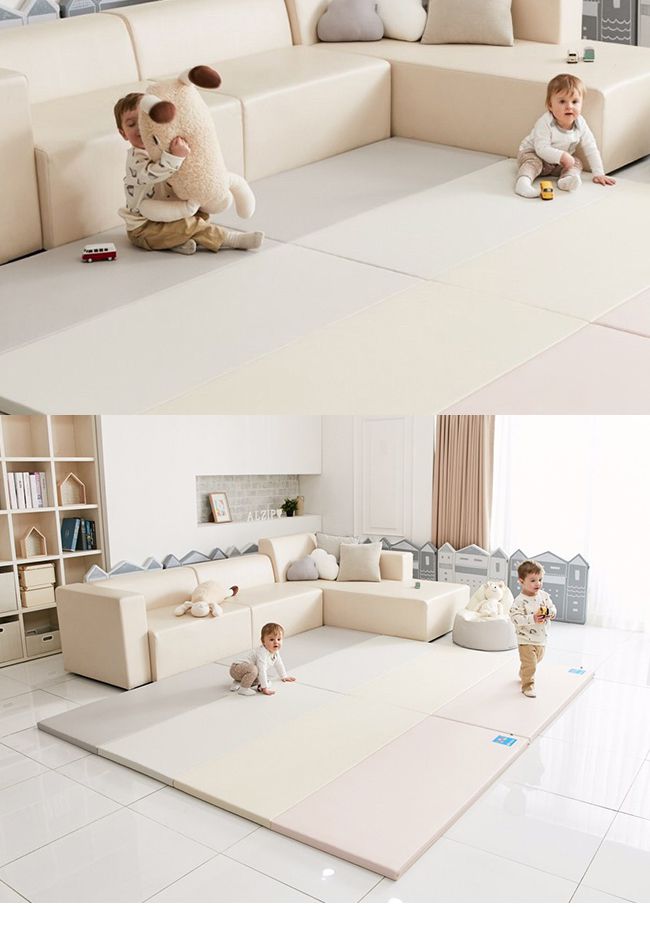 Alzipmat - 時尚經典四折折疊墊地墊-經典時尚粉