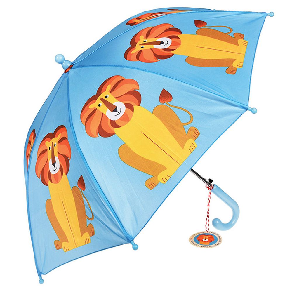 英國 Rex London - 幼童/兒童自動傘-小獅子