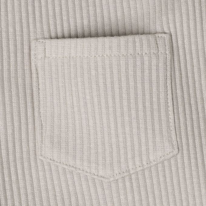 akachan honpo - 10分內搭褲-羅紋-灰色