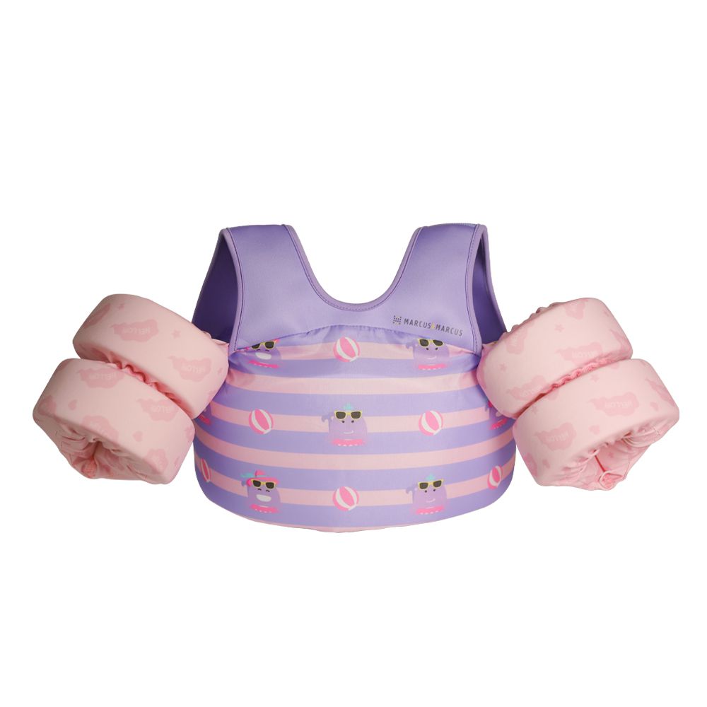 幼兒穿戴式臂圈浮力背心(M)-鯨魚