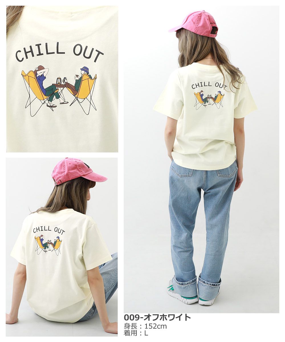 日本 devirock - (大人)純棉 定番百搭印花短T-三五好友-墨黑