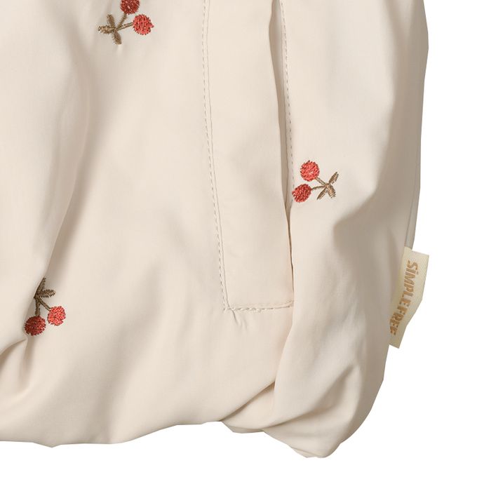 akachan honpo - 趣味夾克-滿版刺繡-象牙白色