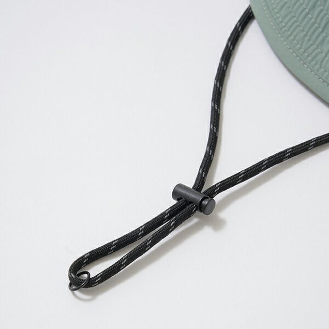 日本 b-ROOM - 防潑水 帥氣山系尼龍遮陽帽(可收納)-水藍