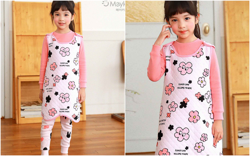 [現貨] ✦ 零碼出清價 ✭ 韓國 Maykids 有機棉長袖家居服/防踢被 ✭