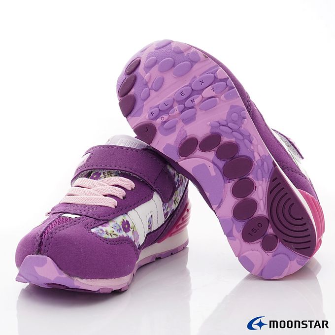 Moonstar日本月星 - HI系列十大機能童鞋-MSC23261紫(中小童段)-機能運動鞋-紫