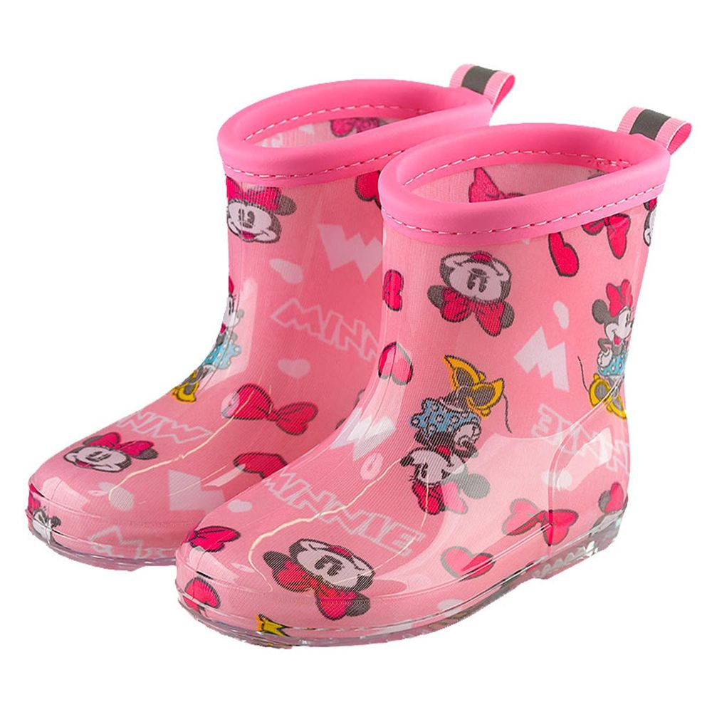 akachan honpo - 雨鞋-迪士尼-粉紅色