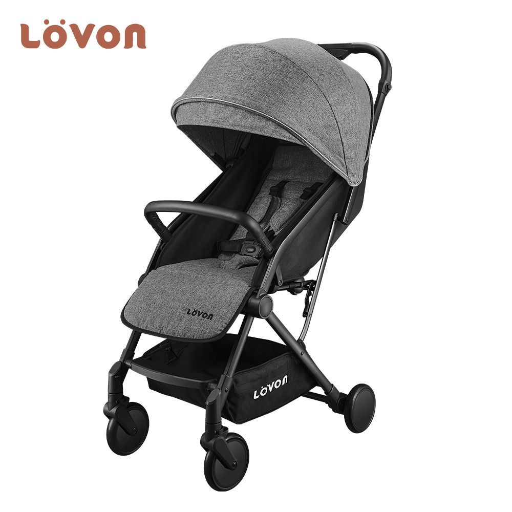 LOVON - GENIE 輕量高景觀嬰兒推車-星空灰