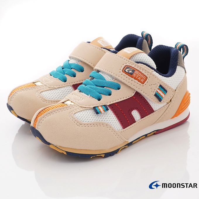 Moonstar日本月星 - HI系列十大機能運動款(中小童段)-運動鞋-卡其