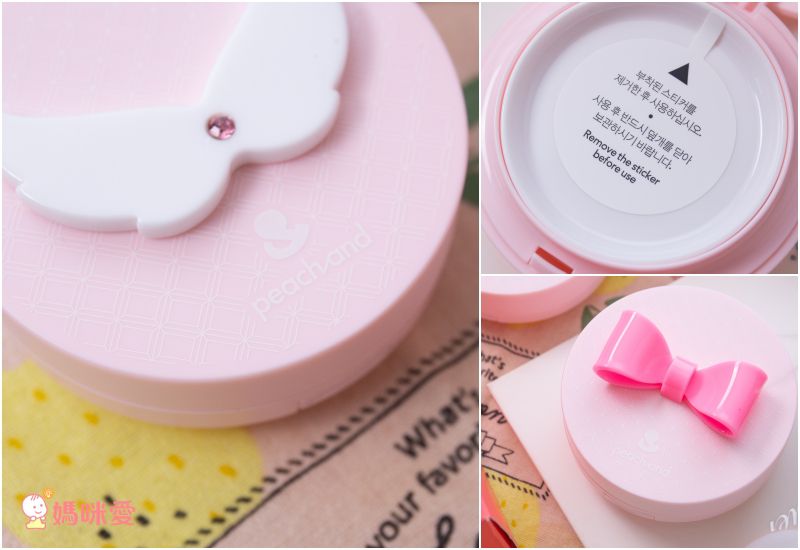 韓國 Peach and - 兒童安全水溶性蝴蝶結指甲油(附戒指)-11貝兒美女黃-10ml