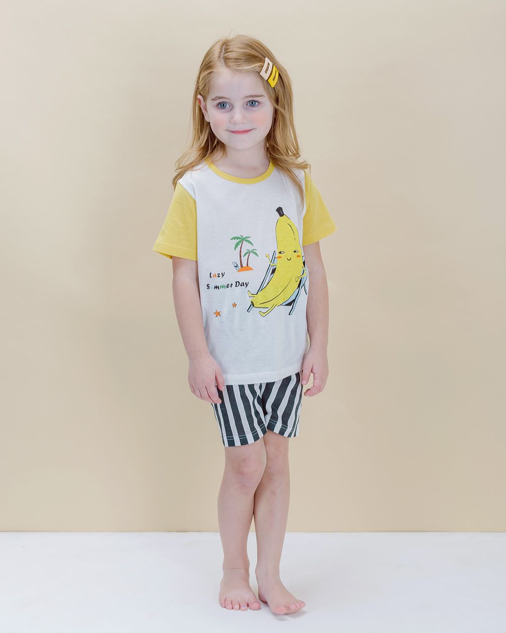 韓國 Sopoliini 童趣北歐風☺ 夏季純棉套裝 / 家居服