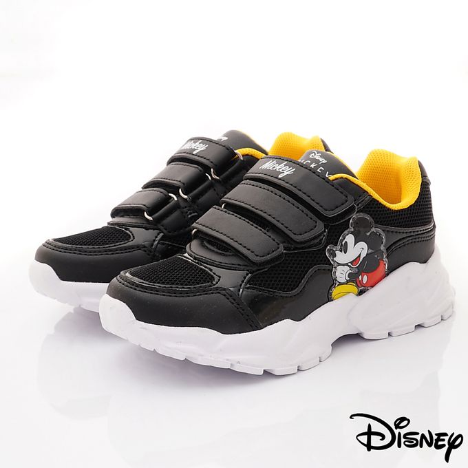 DISNEY童鞋 米奇三絆帶休閒運動鞋-123034黑(中小童段)-運動鞋-黑