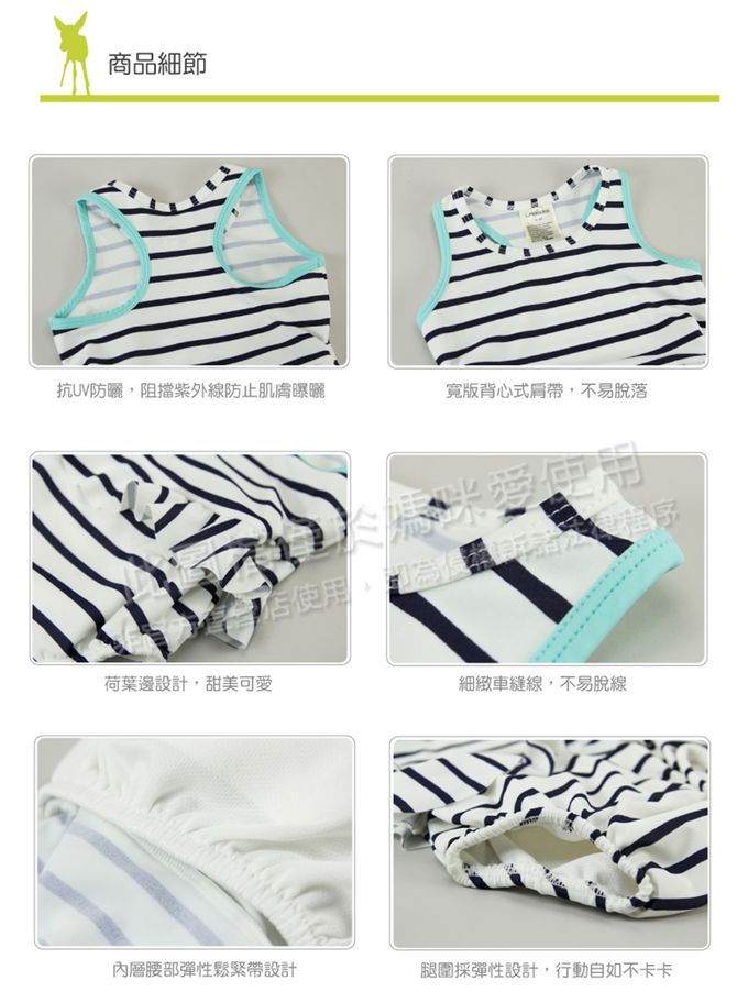 德國 Lassig - 嬰幼兒抗UV連身式泳裝-小點點