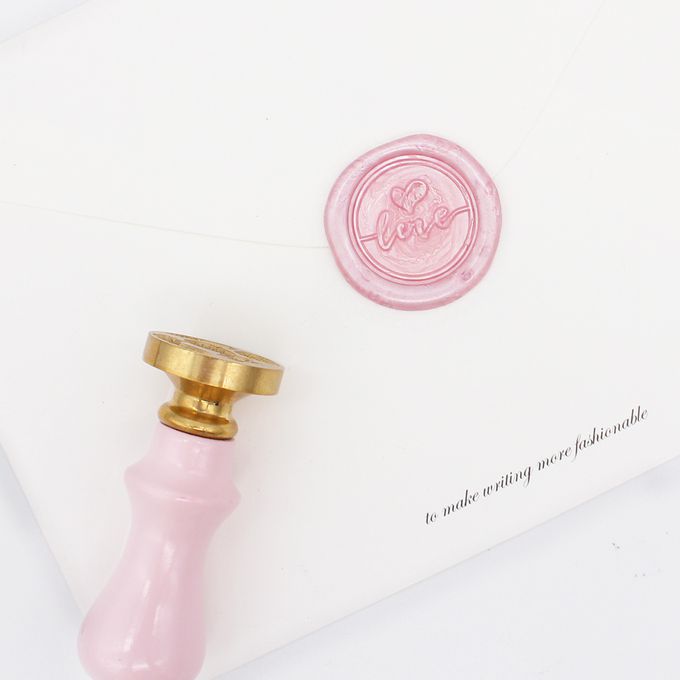 HAPPYMT - 火漆蠟粒大罐裝-有一點怦然心動-粉紅色系