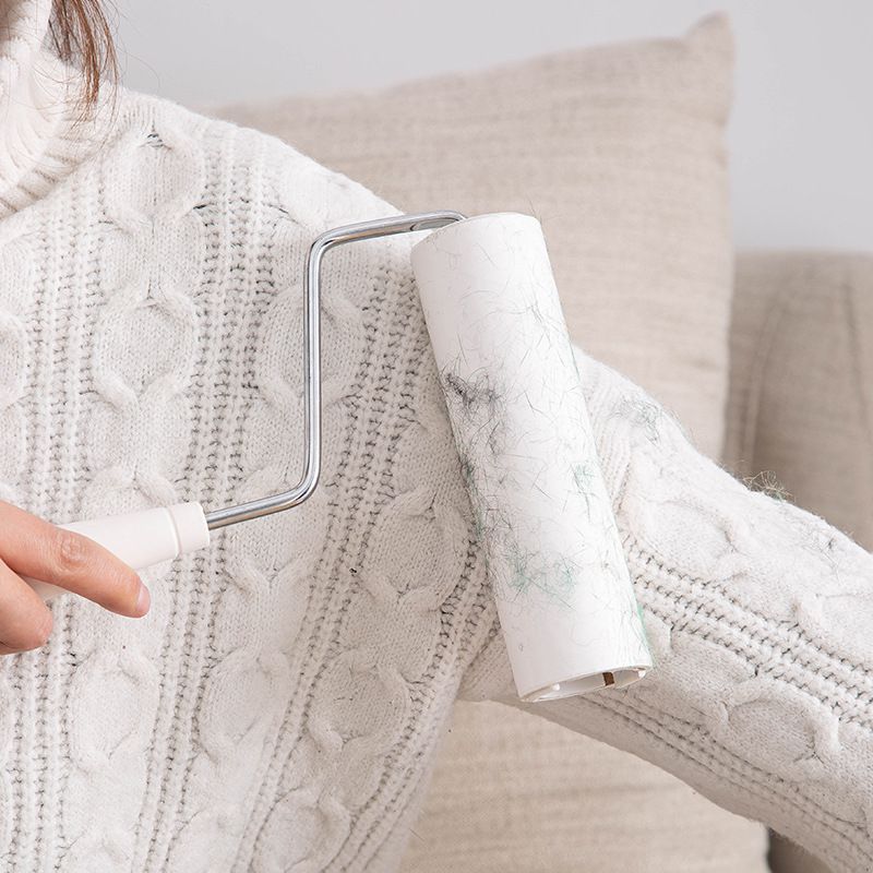 分離式毛絮黏把清潔滾輪