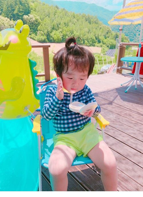 韓國 mongdies - 神經醯胺寶寶防曬粉餅SPF43-12g