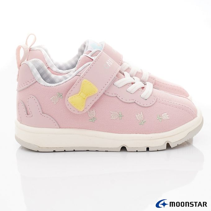Moonstar日本月星 - 赤子心系列機能童鞋-CRC23324粉(中小童段)-機能運動鞋-粉