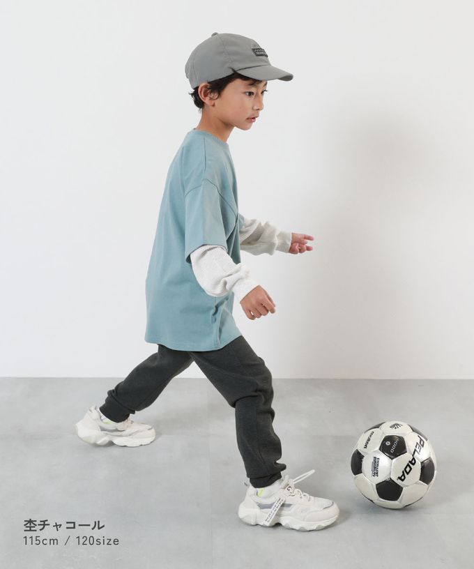 日本 devirock - 熱銷定番 超彈力羅紋束口長褲-經典藍