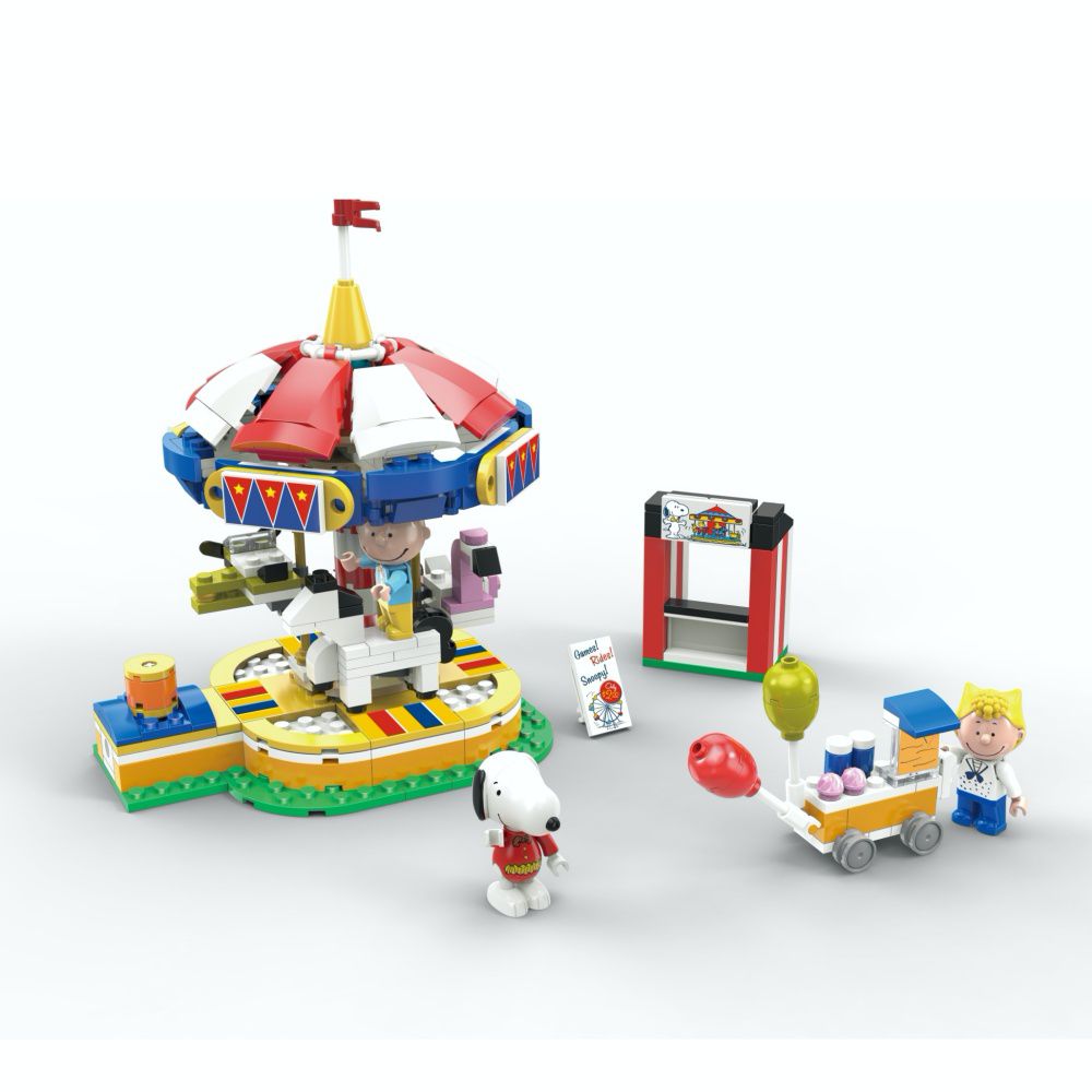 Linoos - 史努比馬戲團系列-夢幻木馬