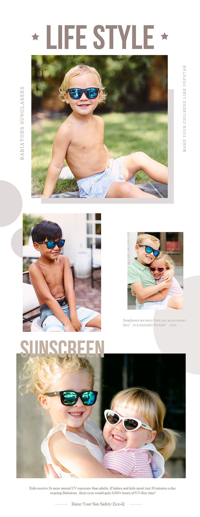 美國 Babiators - 兒童太陽眼鏡-偏光系列-魔幻閃電