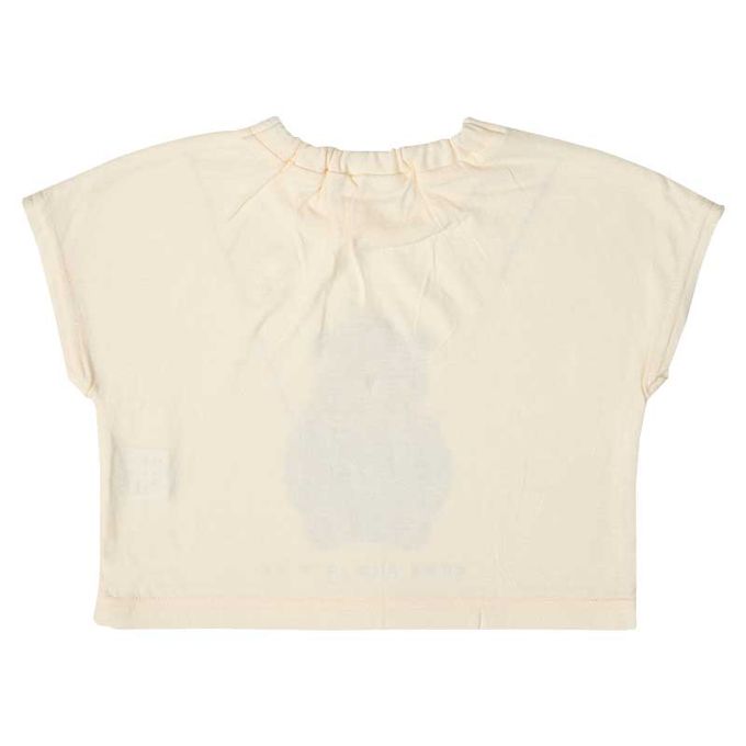 akachan honpo - 短袖T恤-印花 熊熊-象牙白色