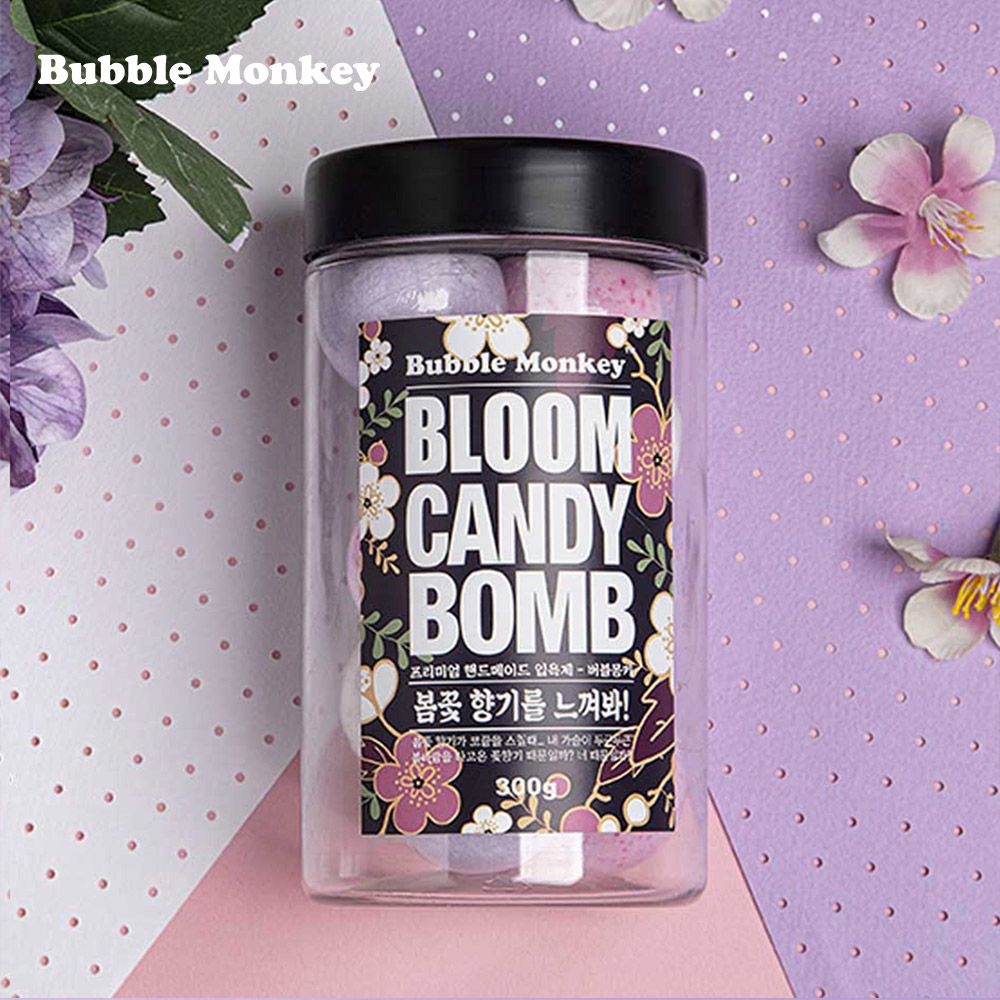 CANDY BOMB 泡沫浴泡澡球 10入罐裝 - BLOOM (紫丁香+櫻花+榧樹)