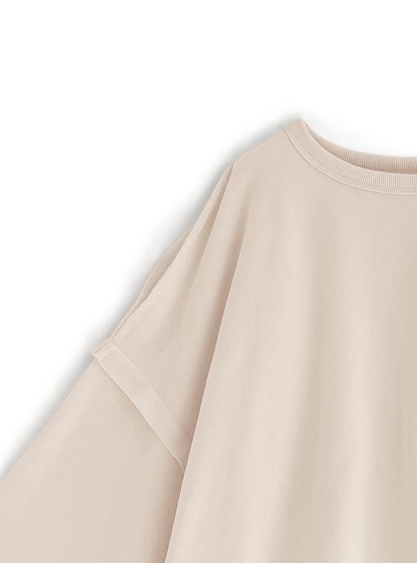 日本 GRL - 露肩開衩短版薄長袖上衣-黑 (F)