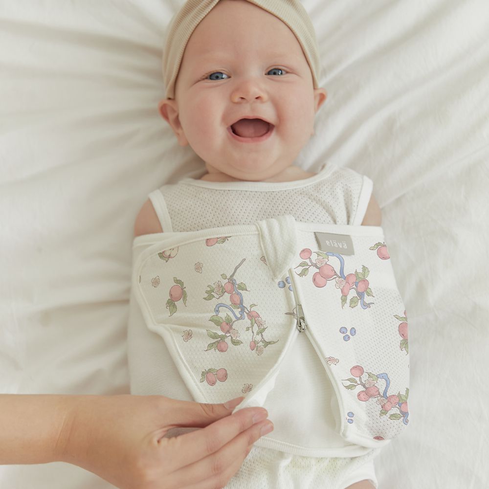 韓國 嬰兒安撫包巾/肚圍-沁涼款-小蛇果園