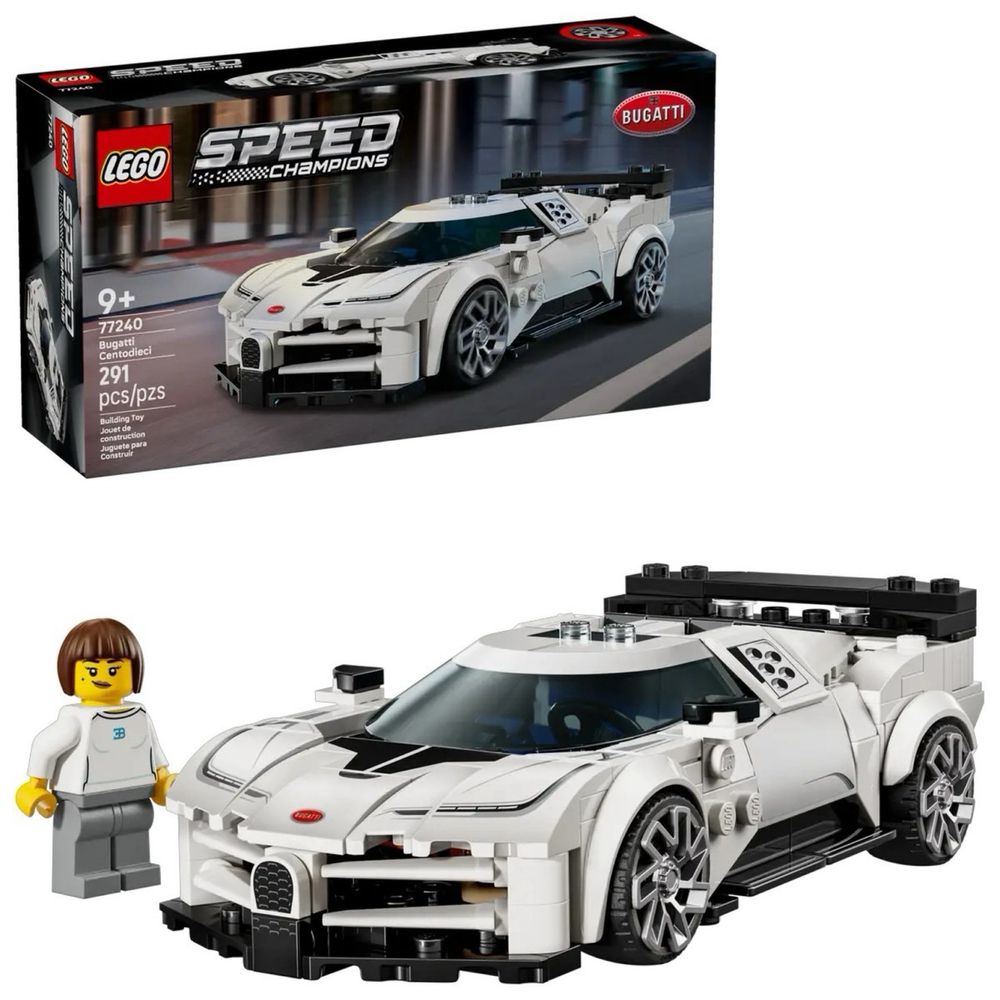 LEGO 77240 布加迪Bugatti Centodieci 極致超跑 樂高® 極速賽車