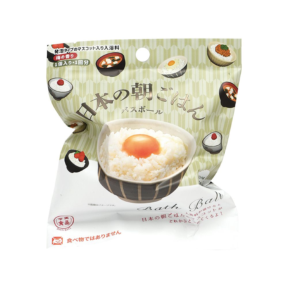 日式早餐入浴球(泡澡球)-5入組(隨機出貨)