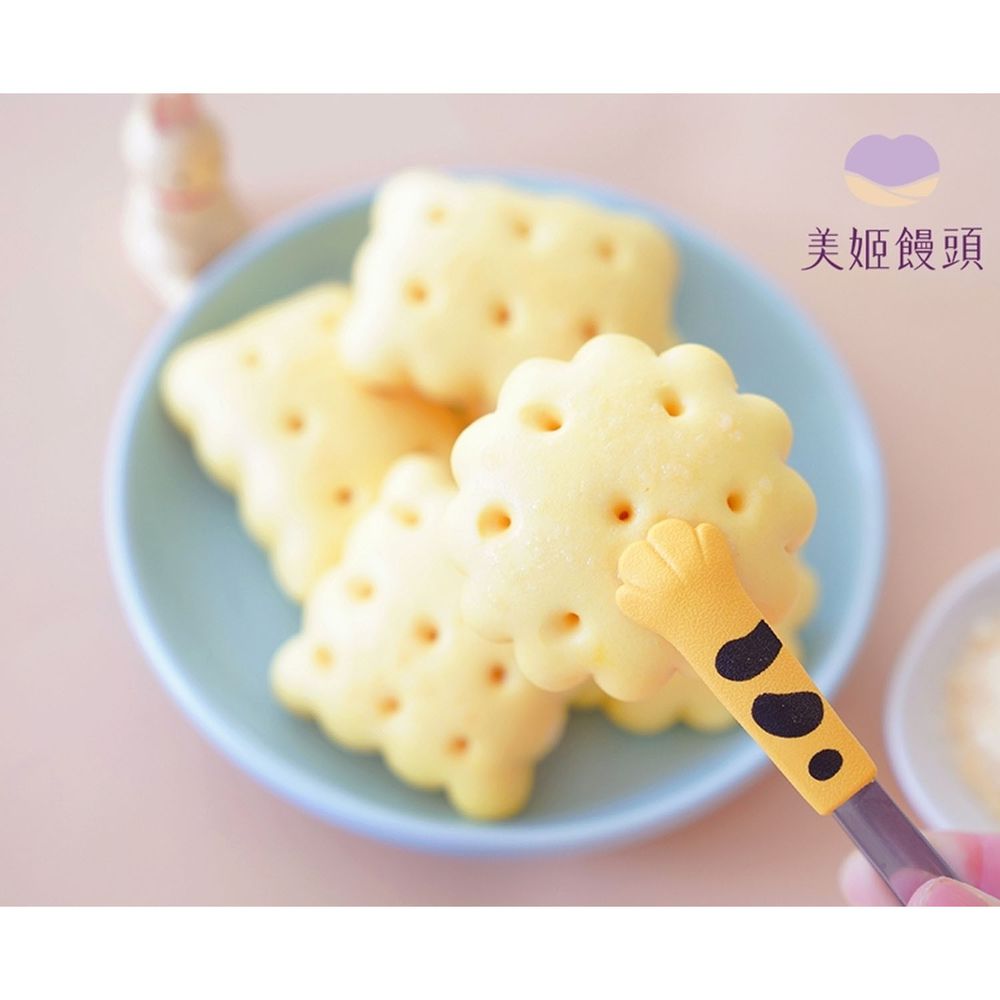 美姬饅頭 - 起司餅乾鮮乳造型饅頭-8入-20g/顆