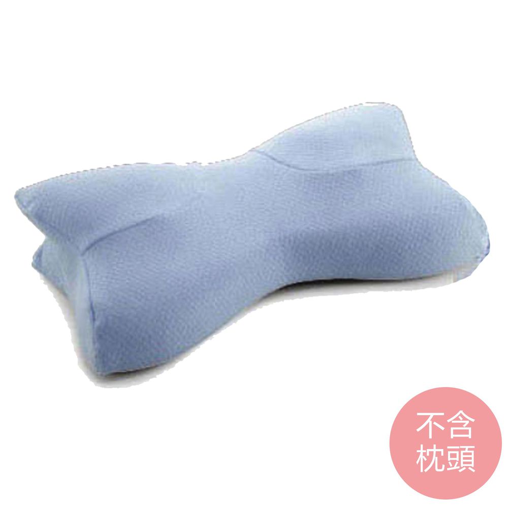 日本 SU-ZI - AS 快眠枕專用替換枕套-水藍