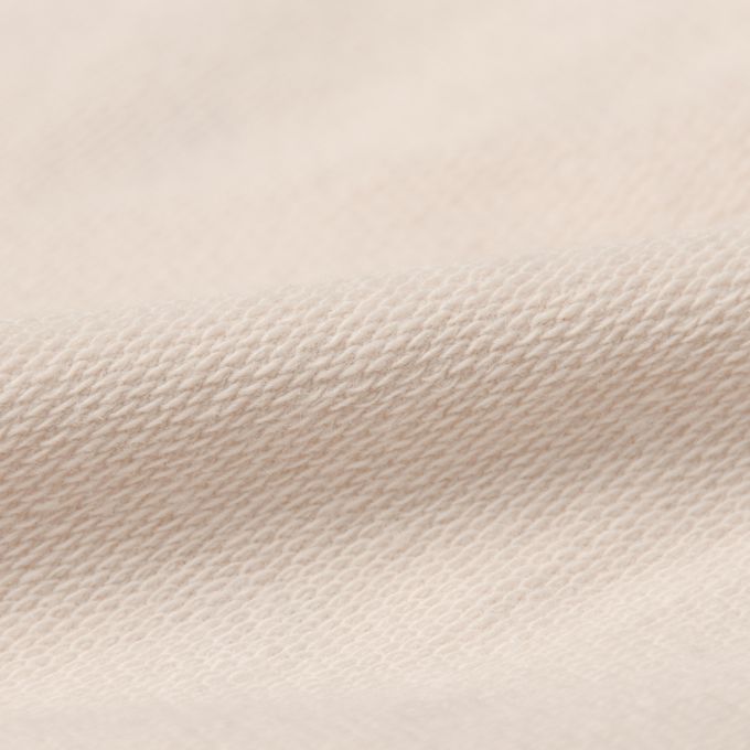 akachan honpo - 10分長經典褲-毛圈內裡 一般合身款-象牙白色