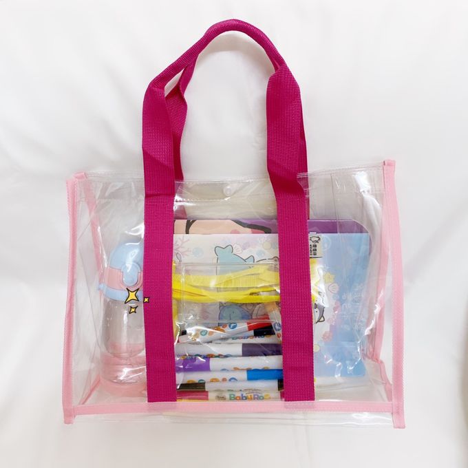 妞妞絲 - 橫版補習袋-草莓薄荷 (F)