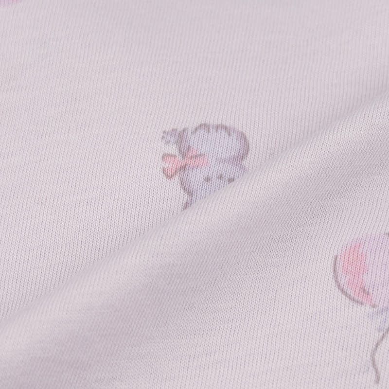 akachan honpo - 涼爽坦克背心 純棉-兔子-紫色