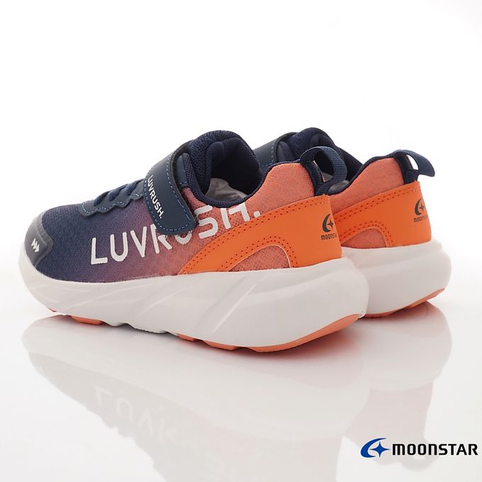 Moonstar日本月星 - LIGHT FOAM 2E競速運動鞋(中大童段)-運動鞋-深藍