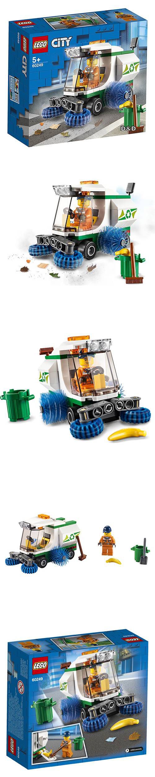 樂高 LEGO - 樂高 CITY 城市系列 - 清道夫 60249-89pcs