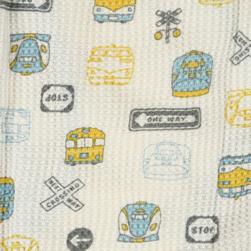 akachan honpo - 三角褲2件組-電車、星星-深藍色