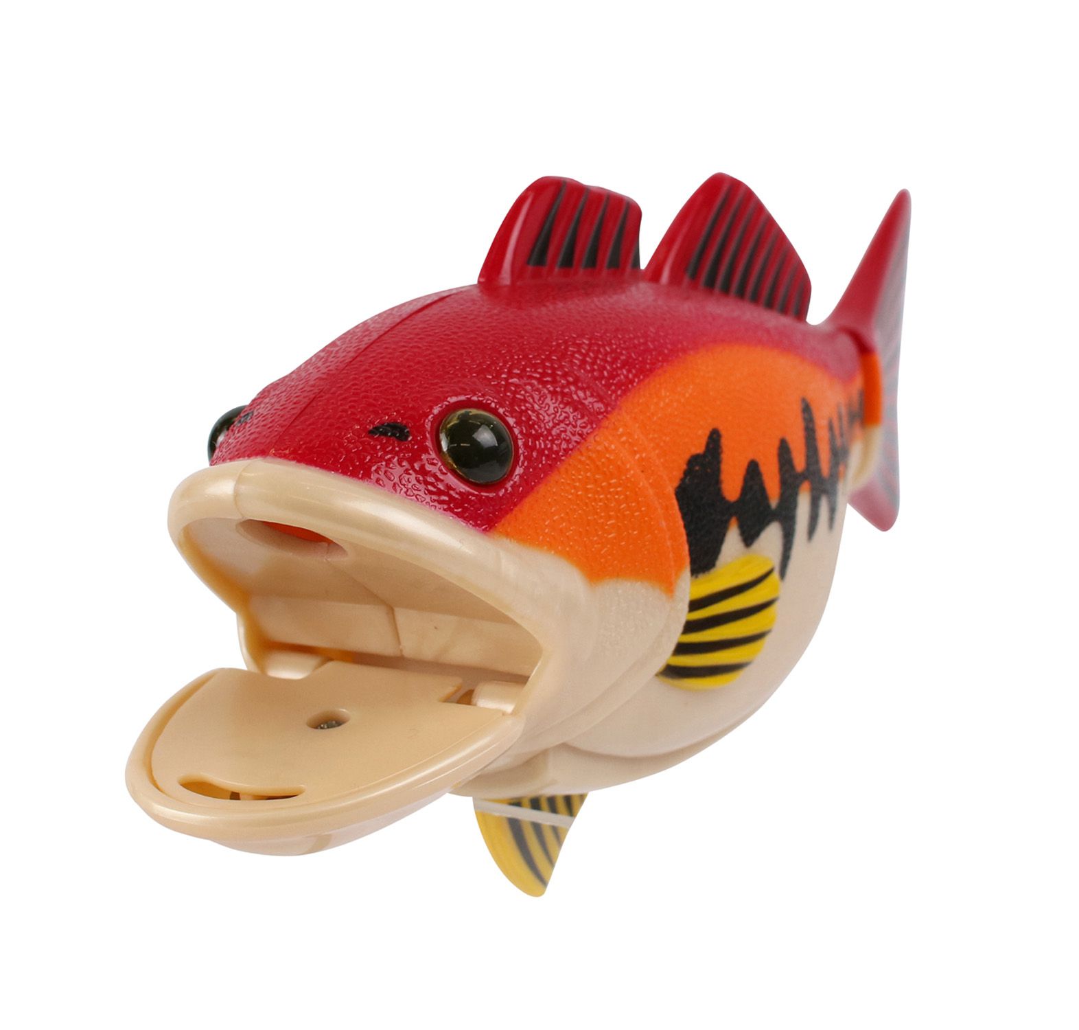 日本 MARUKA - 超真實體驗-釣魚遊戲-橘色-橘魚1支，釣竿1支