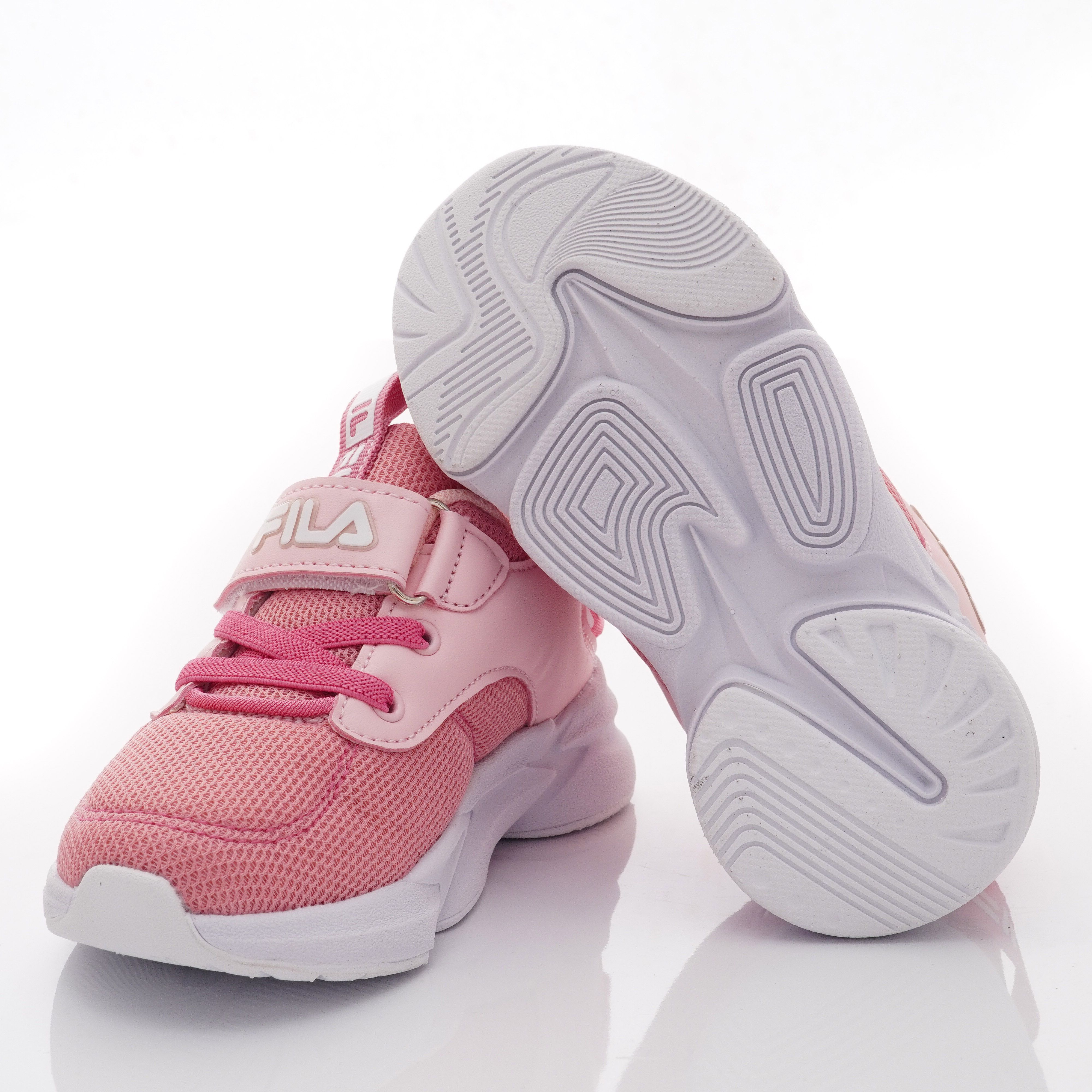 FILA - 輕量慢跑運動鞋(中小童段)-運動鞋-粉