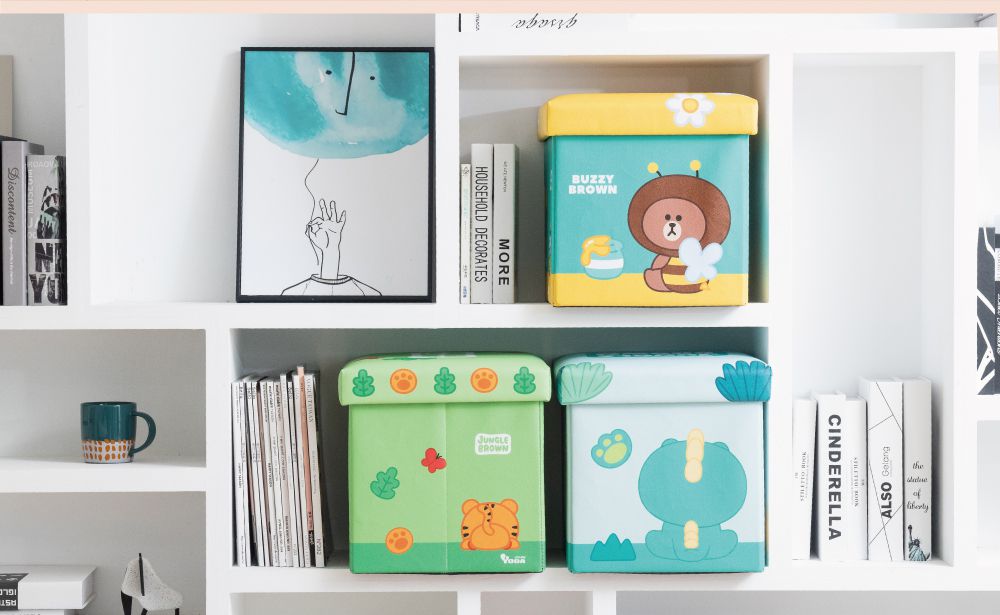 YODA - LINE FRIENDS熊大造型收納箱-老虎款