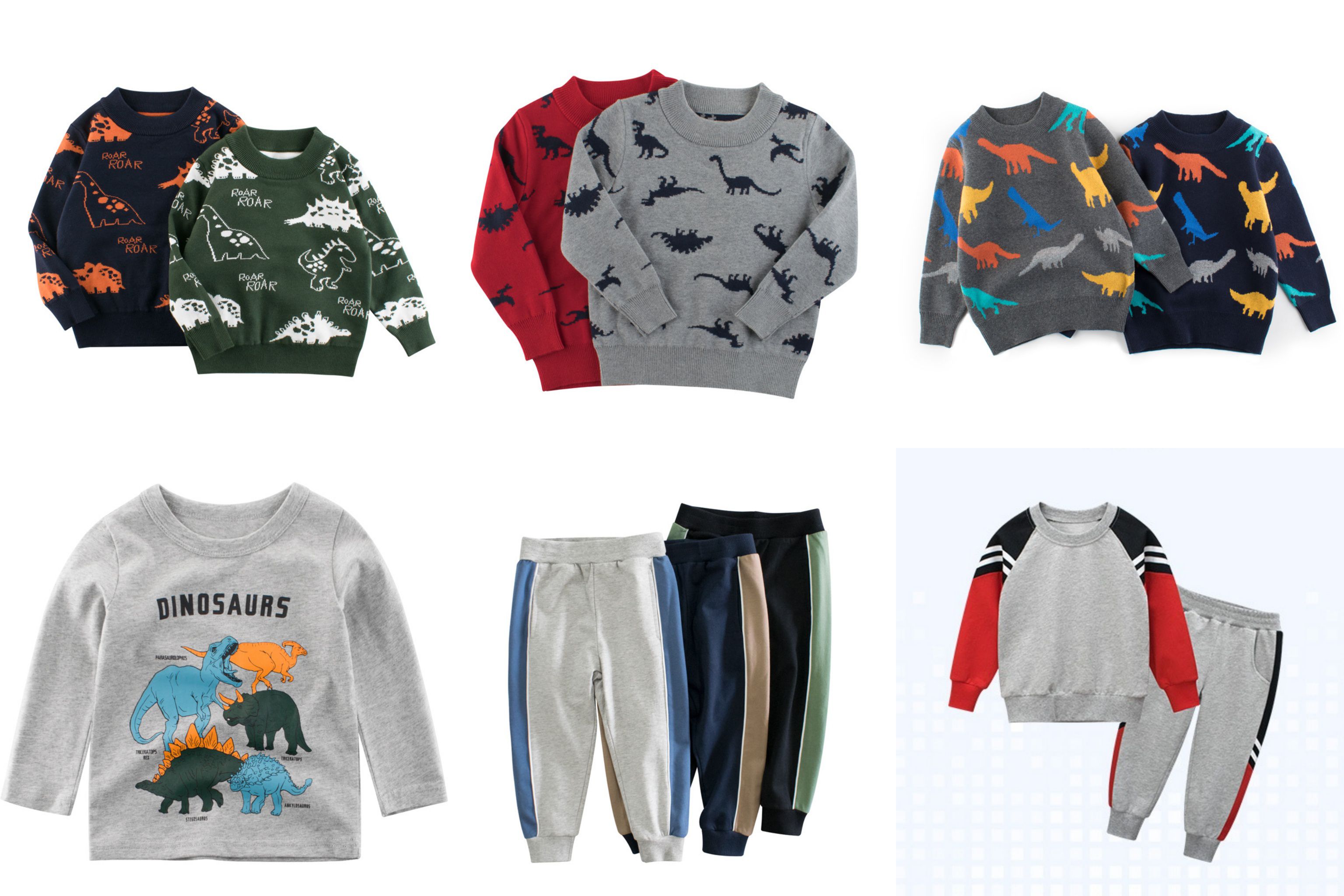 純棉連帽外套-撞色條紋-灰色x紅色