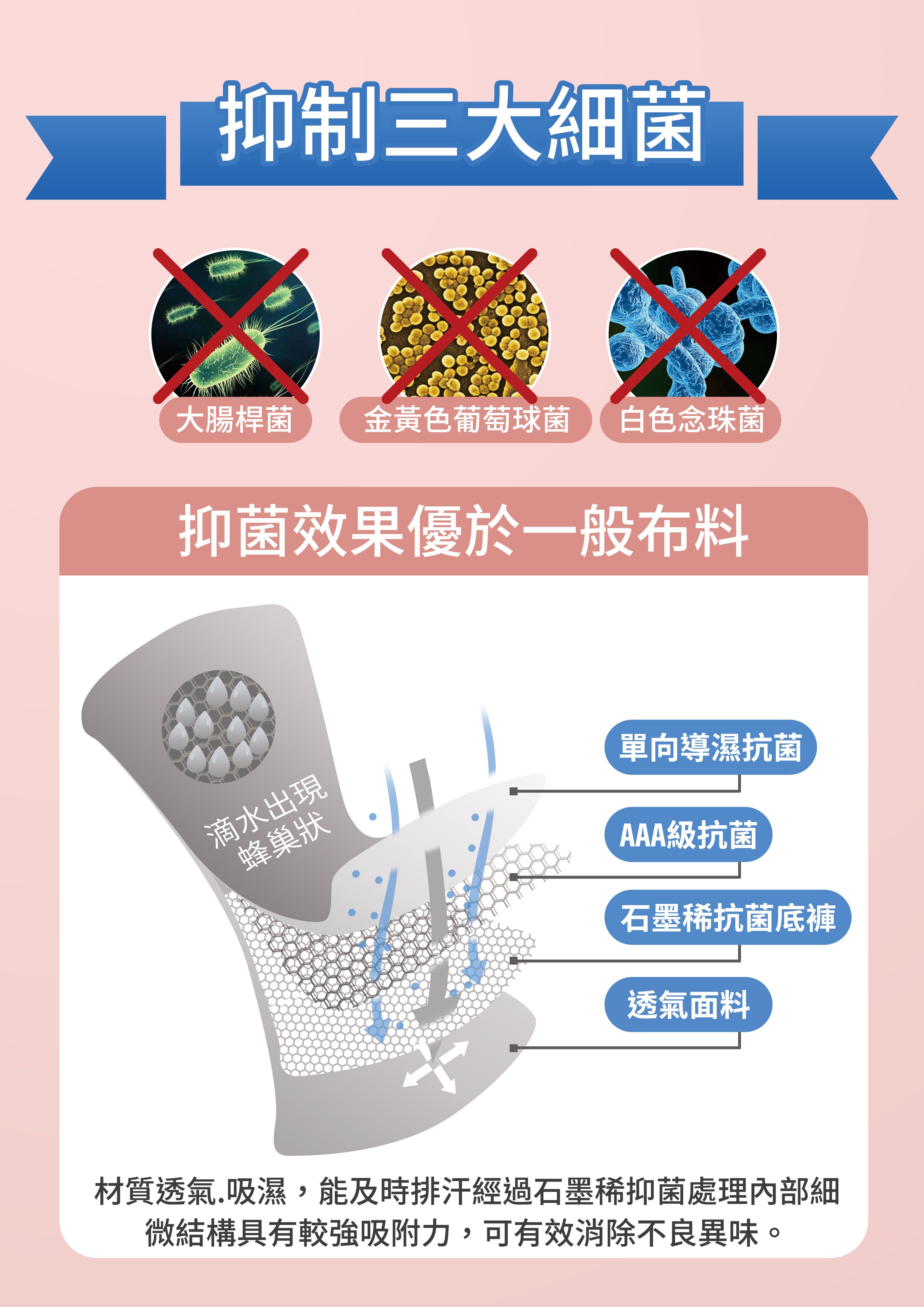 香茉 CHANMODE - 石墨烯循環體雕褲-膚/紫/橘粉/綠-內褲x4件