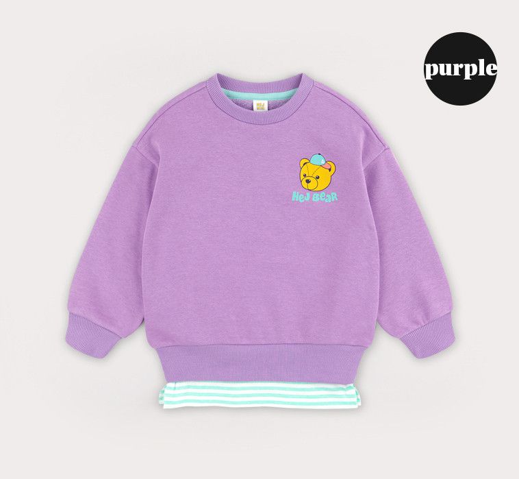 韓國 HEJMINI - (內刷毛)Let's Play 熊熊套裝-杏