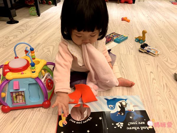 不織布翻翻書-Where's Mrs Bear?