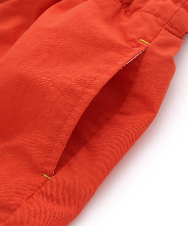 日本 BREEZE - 水陸二用百搭logo裝飾短褲-寶石綠