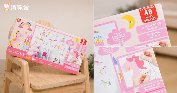 英國 Walltastic - 童趣壁貼-花仙子-63張貼紙