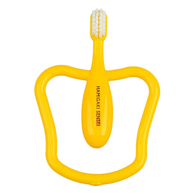 akachan honpo - 刷牙老師 幼兒牙刷 附輔助環