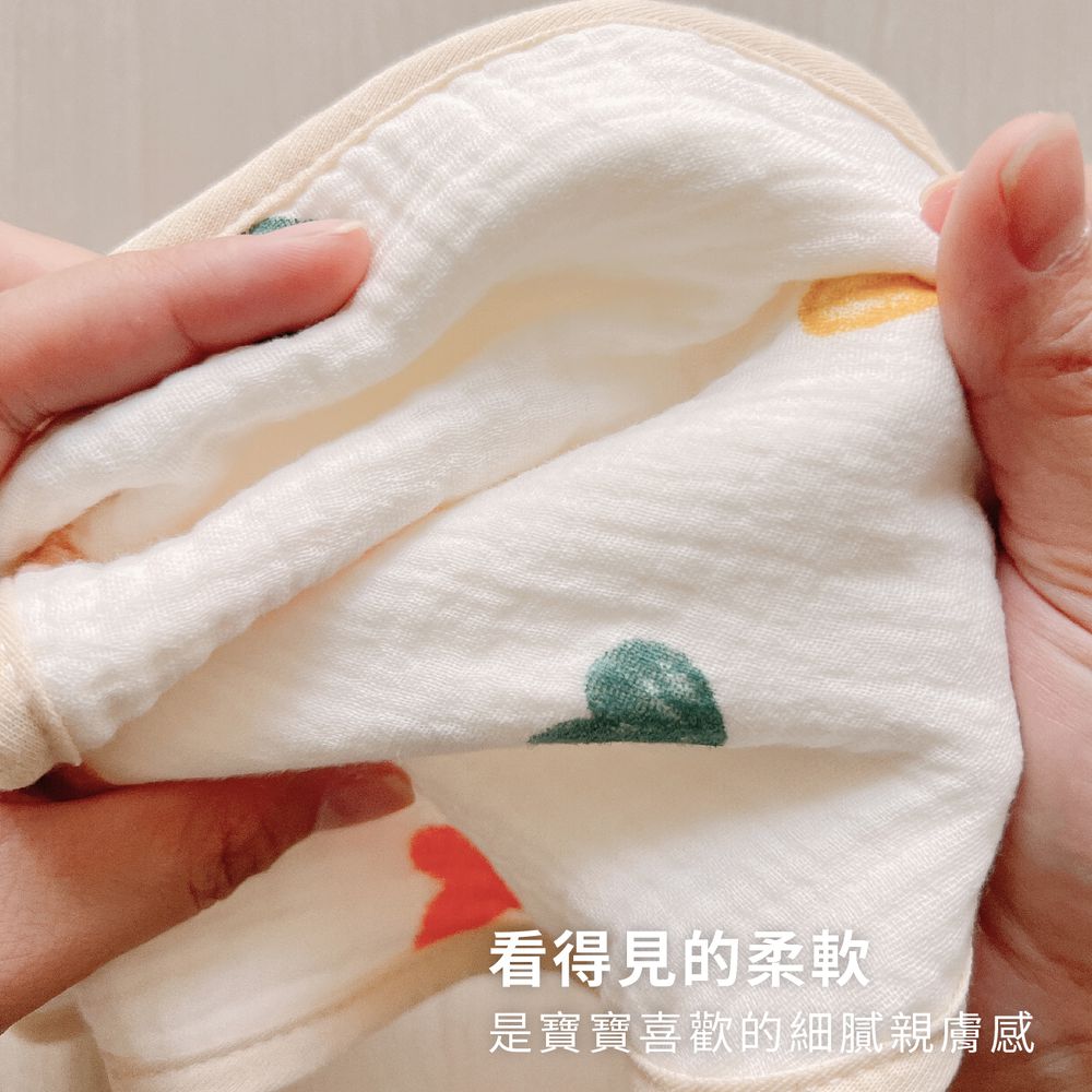 六層紗手繪圍兜2件