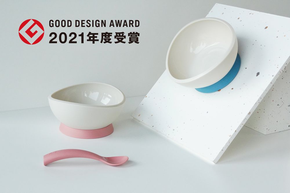 FLYTTA - FADI 轉轉碗－幼兒吸盤學習碗-海洋蘇打藍-(碗*1, 吸盤*1, 湯匙*1, 贈無痕碗墊*1)-無碗蓋