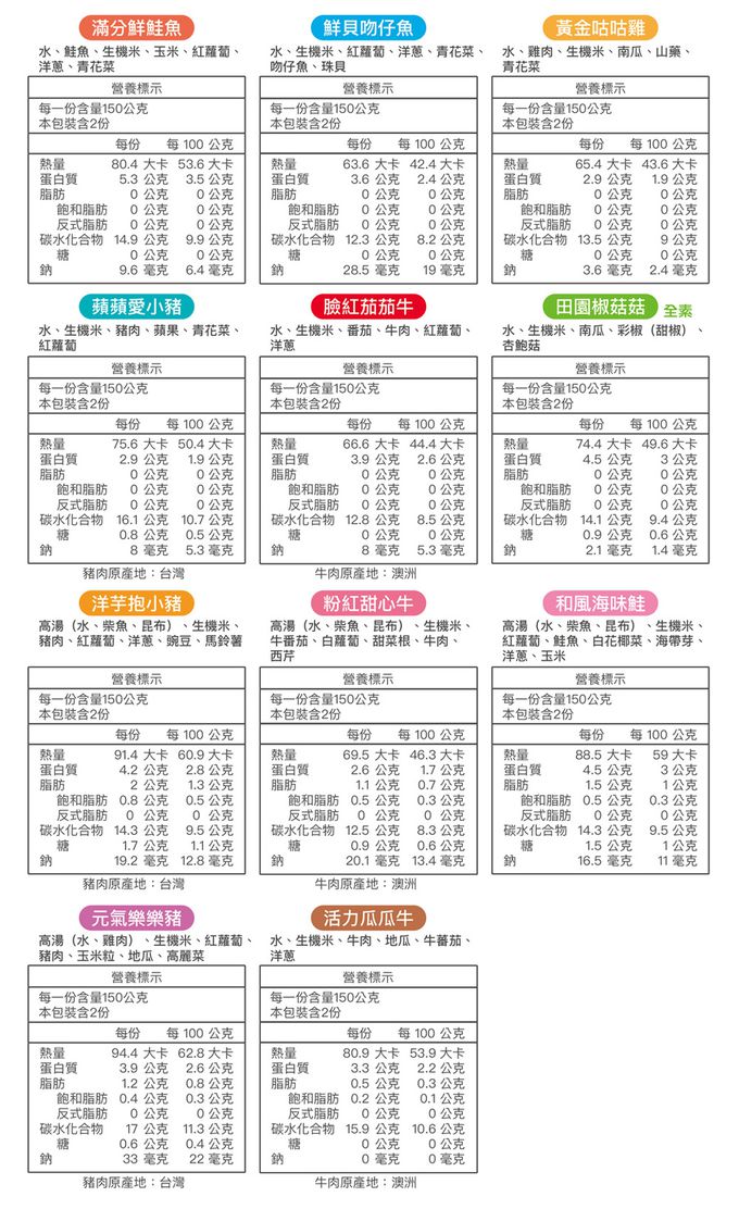 HAPPY HOURS - 寶寶粥-粉紅甜心牛-150gX2包